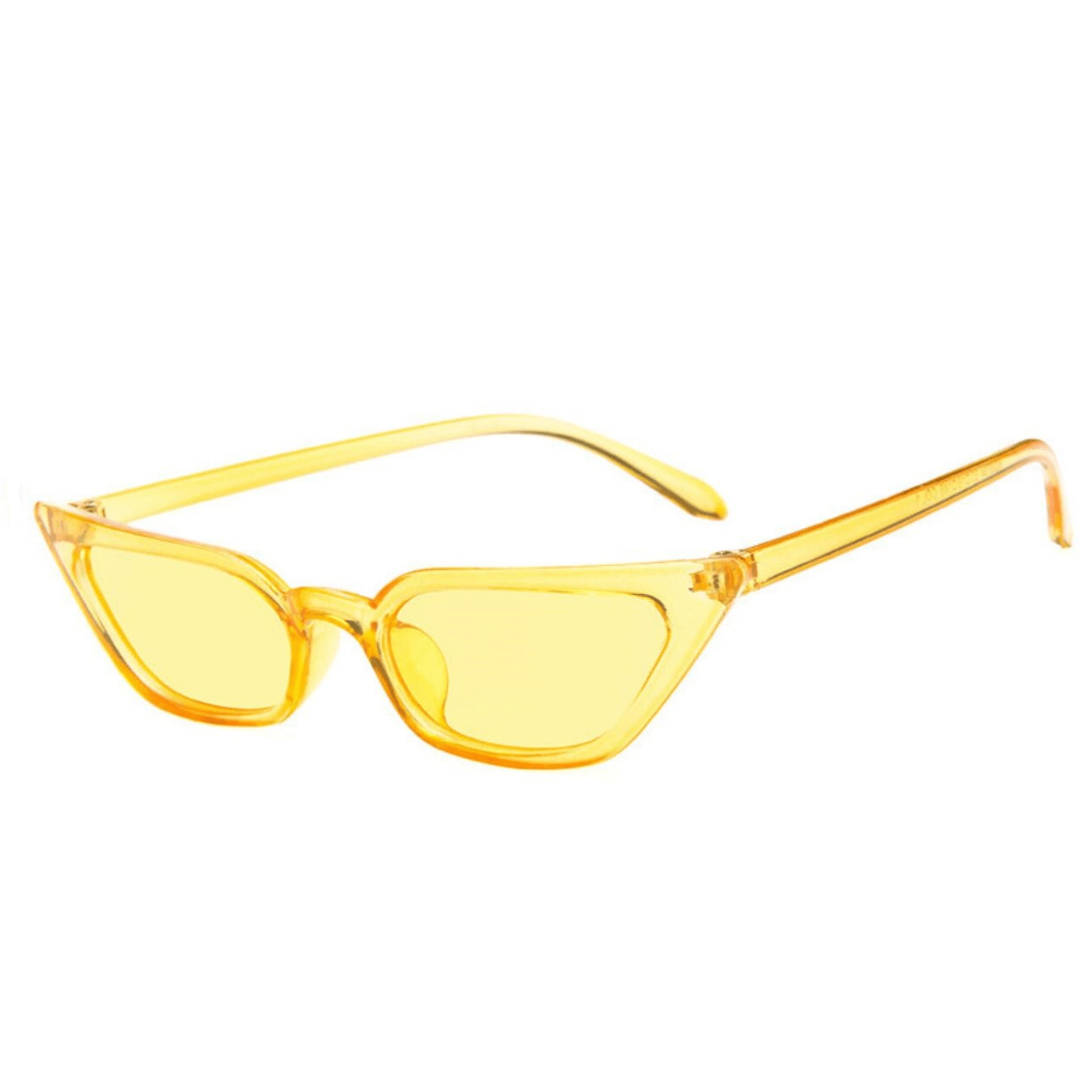 Skinny Cat Eye Sunglasses Vintage Y2K Shades