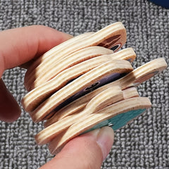 Wooden Magnetic Fishing Toys 15 Fish 1 Rod Christmas Halloween Thanksgiving Gift