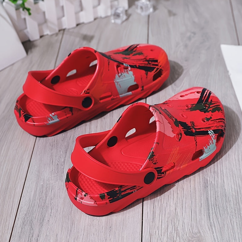 Graffiti Comfortable Clogs Non-slip Sandals Lightweight Slippers