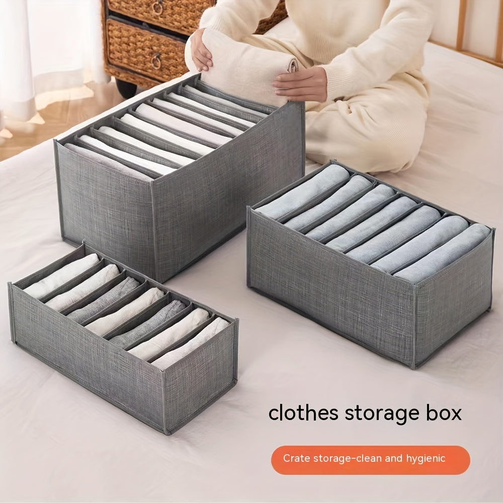 Clothes Wardrobe Organizer Container Closet Underwear Storage Box
