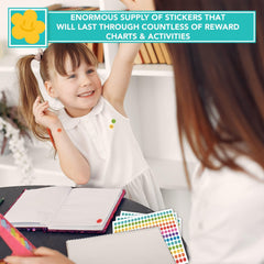 2340 Pcs Happy Face Stickers for Students Reward Chart Student Planner 10 Sheets