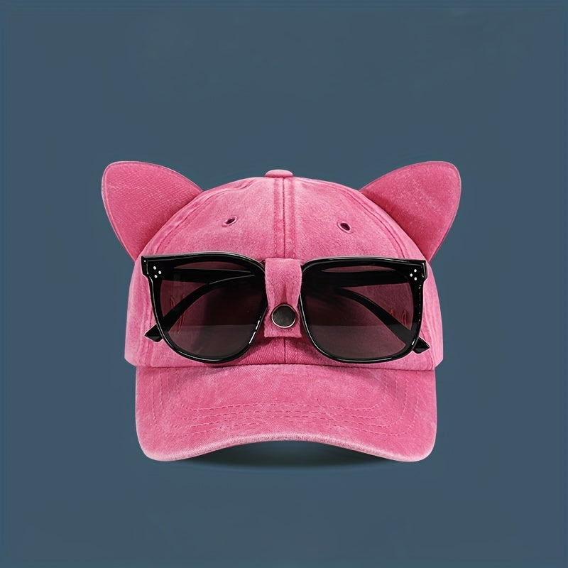 Aviator Sunglasses Baseball Cap Sun Hat