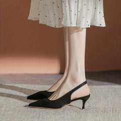 Women's Stiletto Heels Slingback Dress Pumps