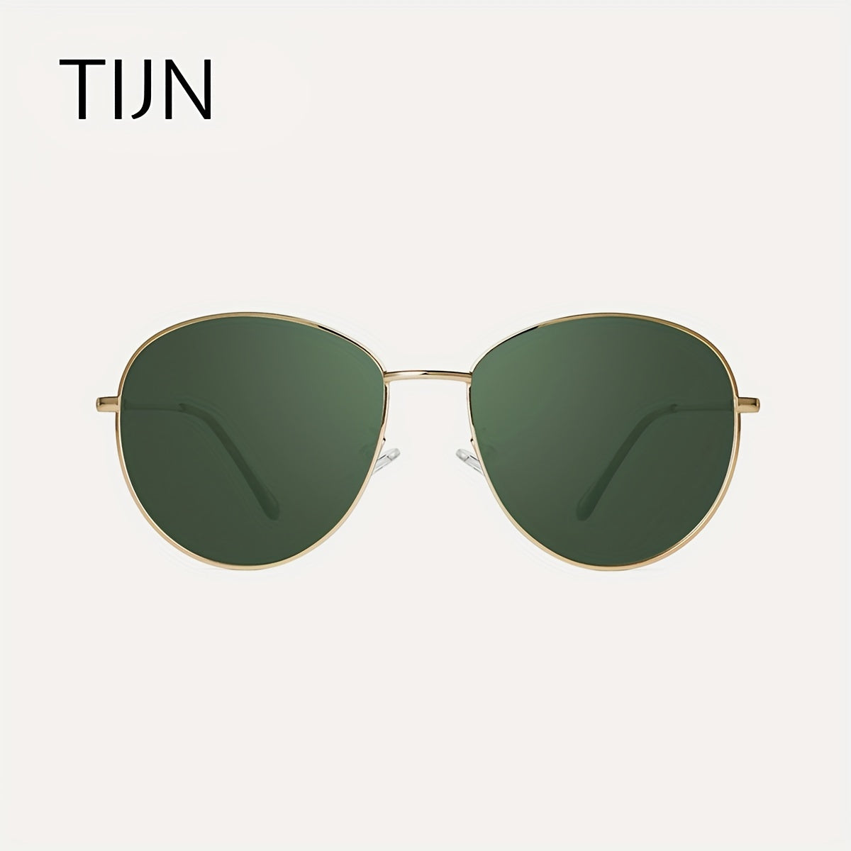 TIJN Polarized Round Sunglasses For Women UV400 Sun Shades Glasses