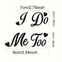 Waterproof Wedding Sticker Set