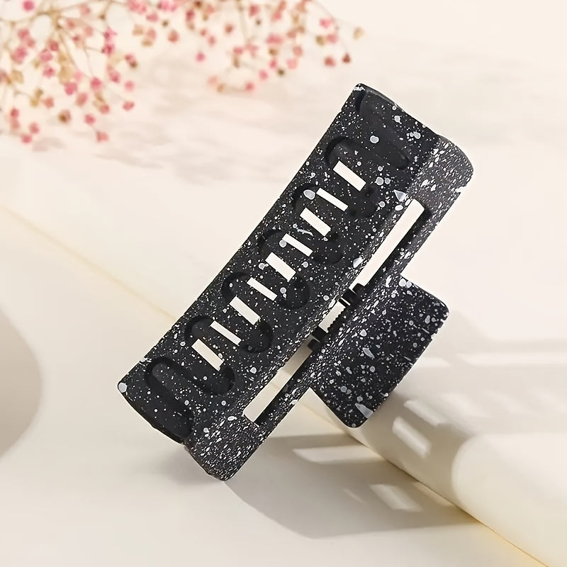 Ink Splash Hair Claw Clip Non Slip Strong Hold Grip Hair Jaw Clip
