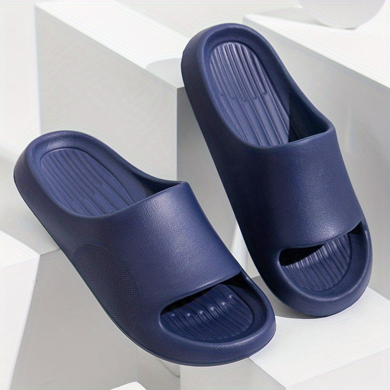 Women's Soft Sole Pillow Slides - Indoor House Shower Shoes