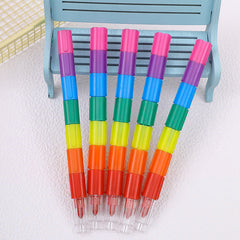 6pcs Crayons Colored Pencils School Supplies Kids Birthday Party Favors