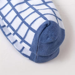 3 Pairs Bear & Plaid Print Socks Comfy & Mid Tube Socks Women's Stockings