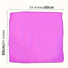 Chiffon Nylon Scarf Handkerchief for Performance Dancing