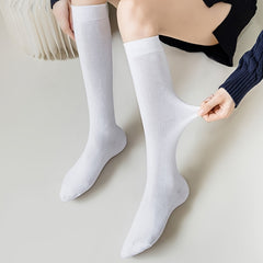 3 Pairs Cozy Over The Knee Socks Women's Stockings