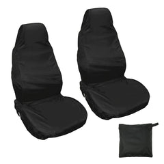2pcs Car Seat Cover Waterproof Car Front Seat Covers Heavy Duty Polyester