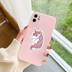50 Pink Decal Stickers for Laptop and Water Bottle - Cute Vinyl Stickers