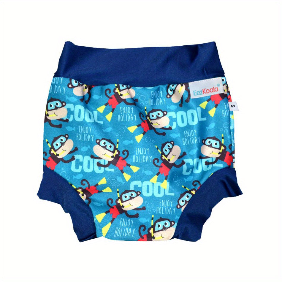 Leakproof High Waist Baby Swimwear for Safe Water Fun