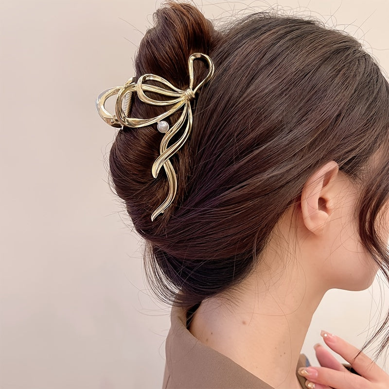 Metal Hair Claw Clips For Thick Hair Non Slip Strong Hold Grip