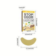 Shoe Deodorant Stickers Fresh & Odor Resistant Anti foot Odor Foot Sweat Insole