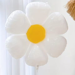 5pcs Small Daisy Aluminum Film Balloons - Party Decorations