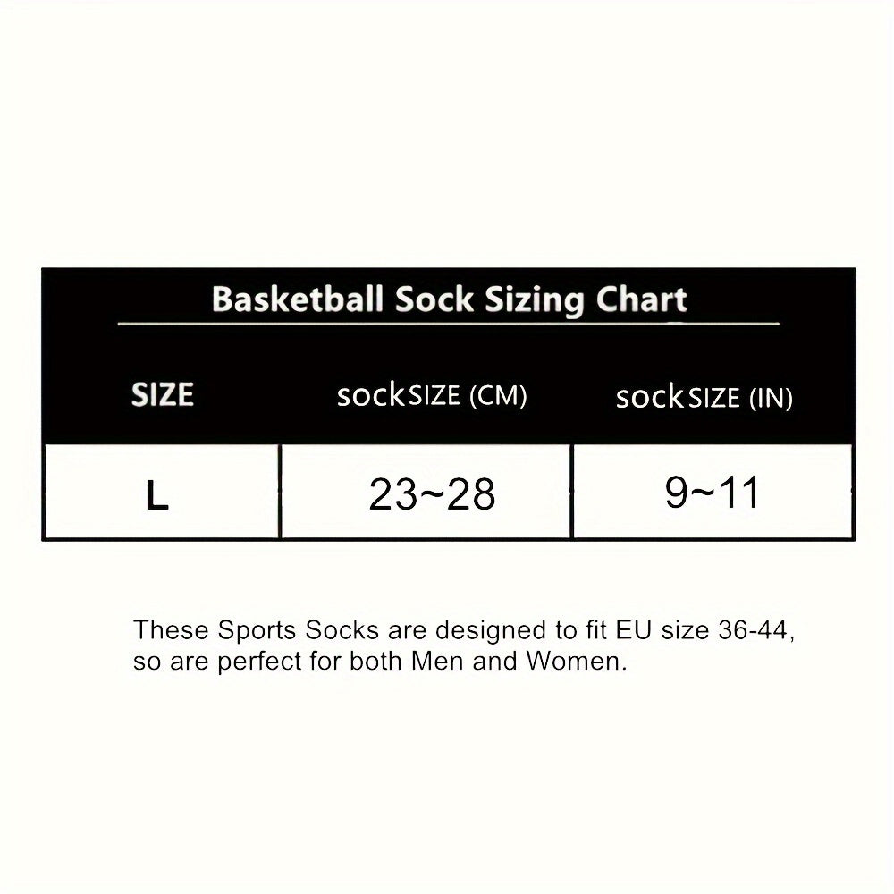 Veidoorn Basketball Socks Compression Thickened Crew Socks