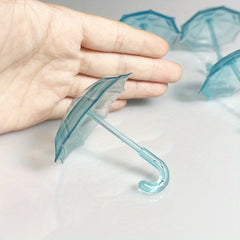 Kids Transparent Plastic Umbrella Model House & Pretend Playhouse
