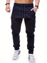 Men's Drawstring Cargo Jogger Pants