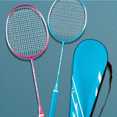 2pcs Aluminium Alloy Badminton Rackets for Training