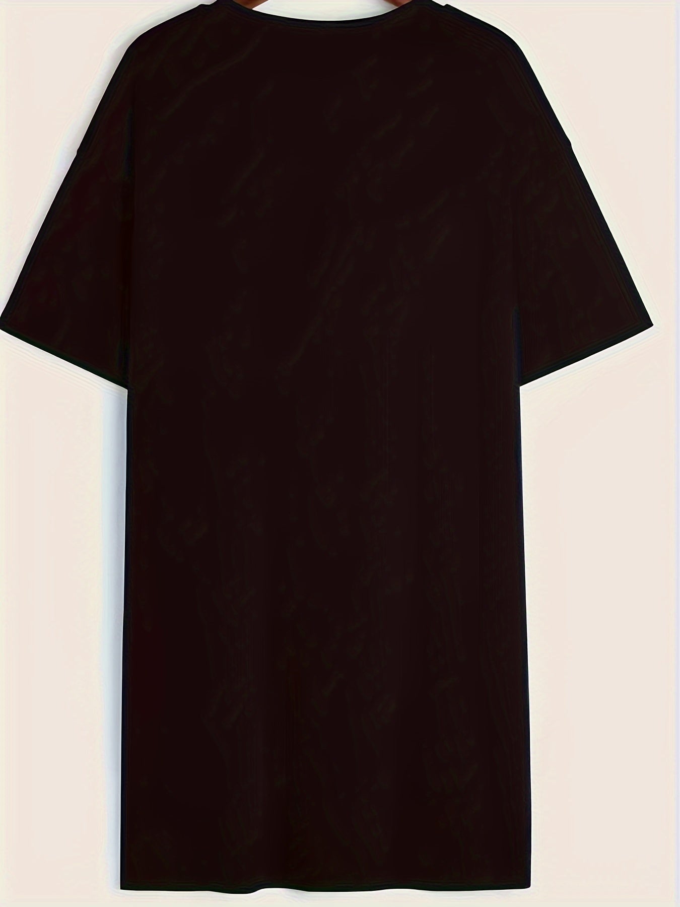  Christmas Casual Dress Women's Plus Tree & Slogan Print Dress