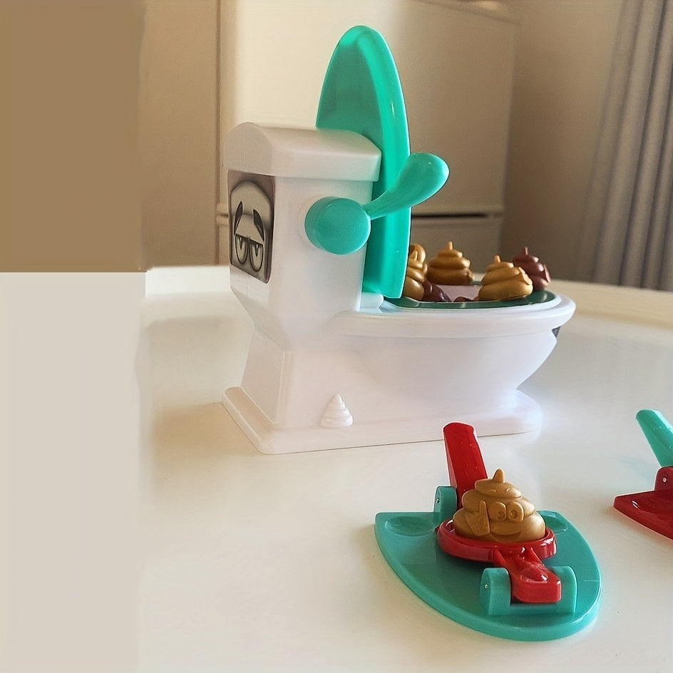 Kids' Toilet Ejection Game Parent-child Interactive Creative Toy