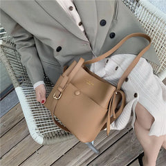 Casual Crossbody Bag for Women Large Tote Purse Soft PU Leather