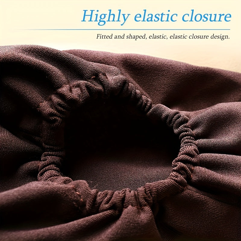 2pcs Car Front Seat Armrest Covers Cloth Armrest Protectors