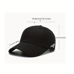 Men's Embroidered Sunshade Baseball Cap for Travel