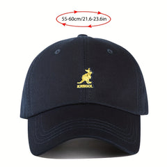 Animal Embroidery Baseball Cap Unisex Sun Hat Golf Dad Hat