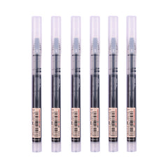 6 Pack 0.5mm Gel Pens for Students & Office Use
