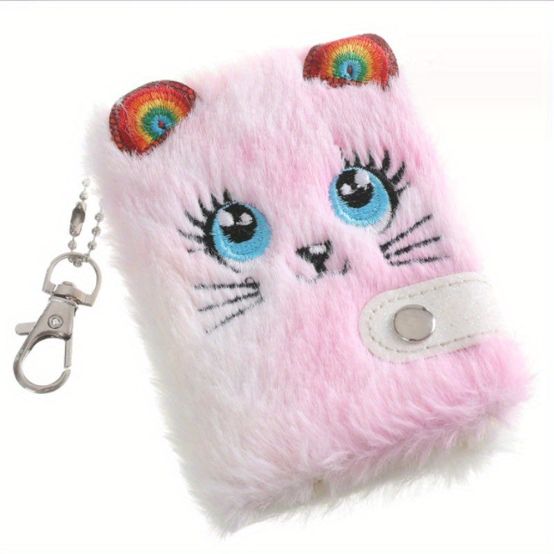 Cartoon Plush Hand Book Cat Children's Book Bag Pendant Gift