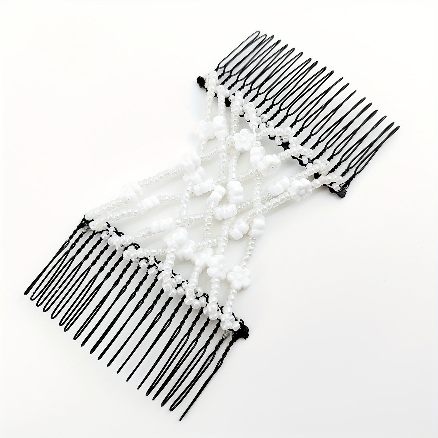 Vintage Beaded Hair Comb Clips for Women Girls