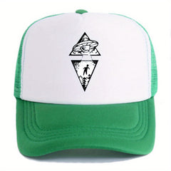 Unisex Adjustable Baseball Cap with Embroidery for Outdoor Sport