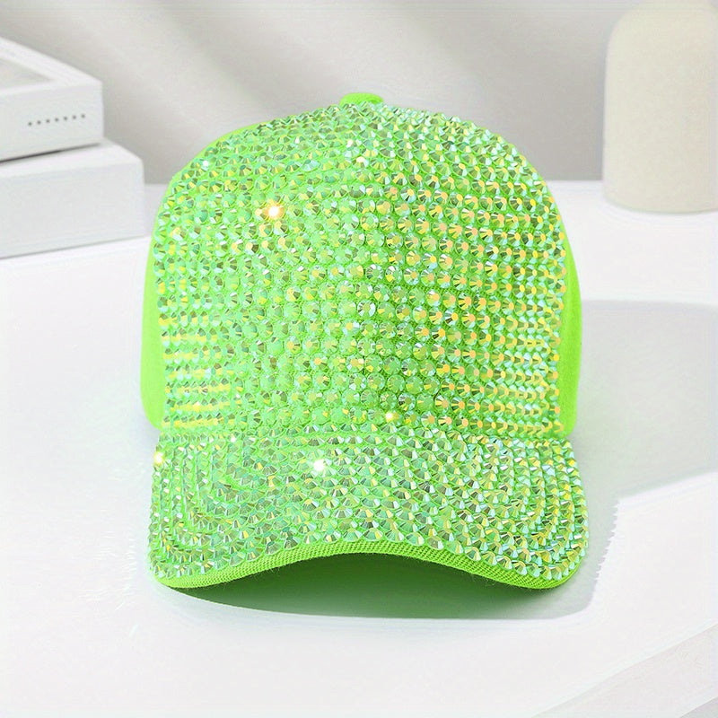 Sparkly Rhinestone Y2K Dad Hat