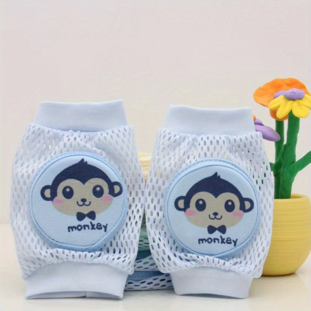 Kids Breathable Mesh Knee Pads for Crawling