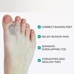 Toe Separators for Hammer Toes, Bunions and Crooked Toes