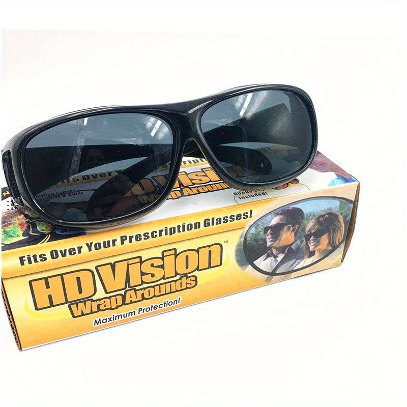 Men's HD Polarized Driving Sunglasses Anti-UV Outdoor Sports Glasses