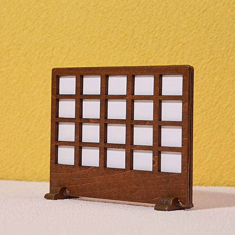 Dollhouse Retro Wooden Furniture Table Screen Ornaments