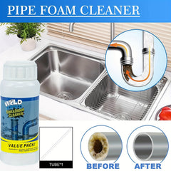 2pcs Toilet Clog Remover Foam Cleaner Drain Cleaner for Shower/Sink Drains