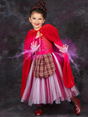 Halloween Witch Cosplay Costume & Accessories for Party Performance