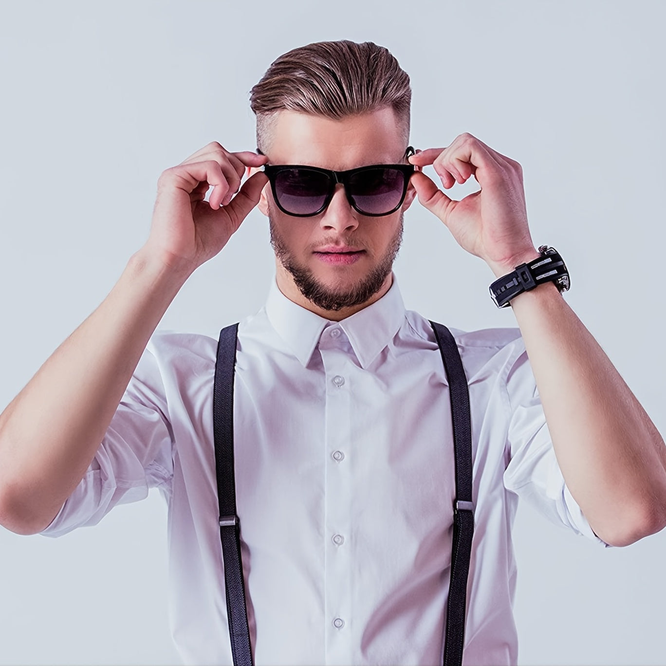 Y Shape Adjustable Elastic Suspender