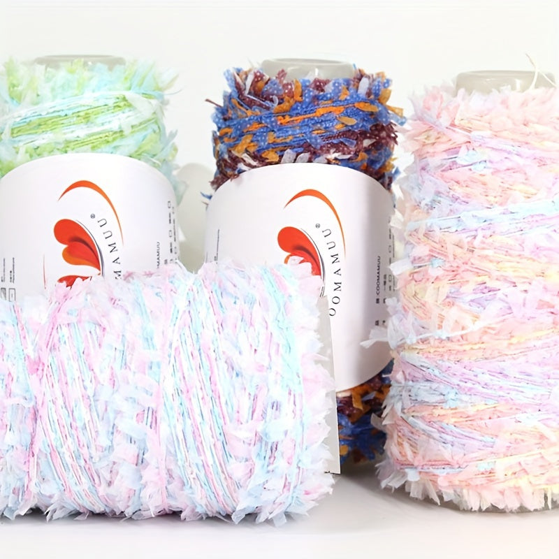 1pc Gradient Paper Yarn DIY Crocheting Knitting Materials
