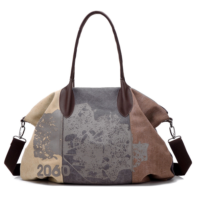 Thick Canvas Tote Bag Durable Shoulder Bag for Women