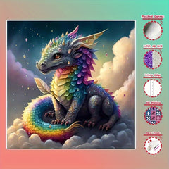 5D Flocked Canvas AB Canvas 35 Tools Diamond Painting Kit