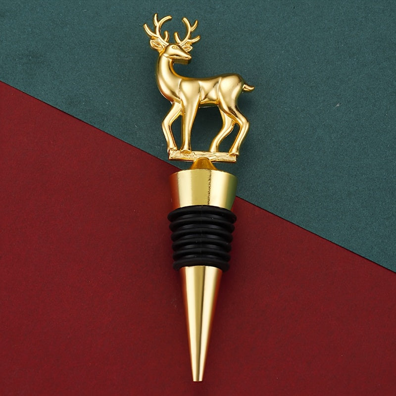 Christmas Gift Wine Preservation Stopper Party Decoration