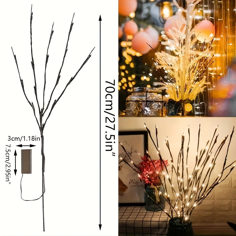 LED Branch Lights Night Light DIY Fairy Tree Lamp Energy Saving