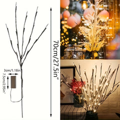 LED Branch Lights Night Light DIY Fairy Tree Lamp Energy Saving