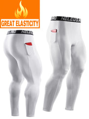 Men's Sports Tights Basketball Running Warm Bottoms Quick Drying